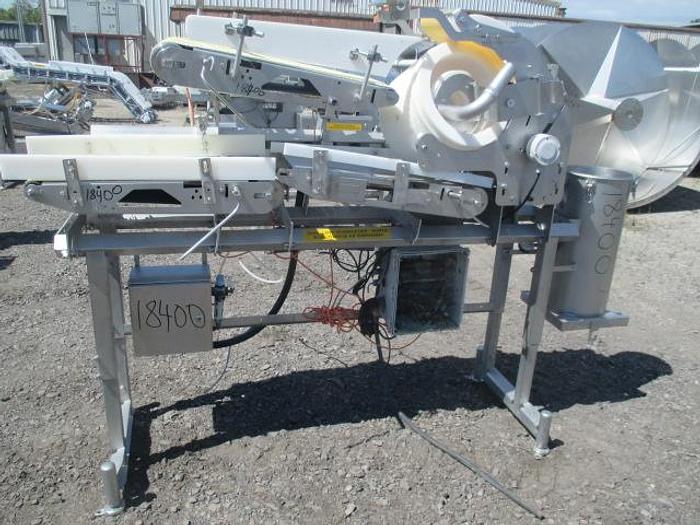 Used Scanvaegt Dual Lane Scanfeeder; Md#L-RT7700