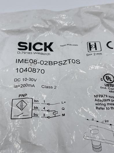 SICK IME08-02BPSZT0S