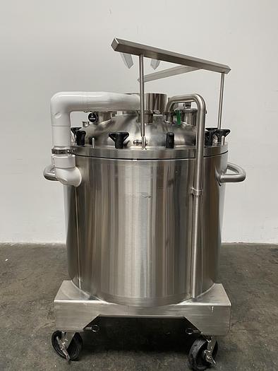 Used ABEC Stainless Technology CV-24300-1 300 Liter Jacketed Cryo Vessel -112° F to 280° F