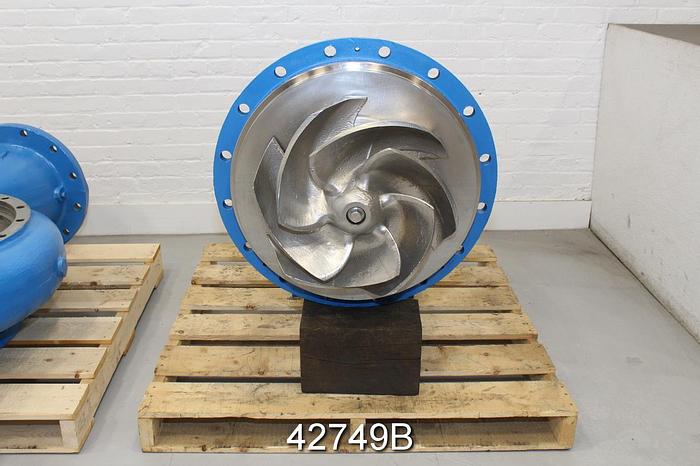 Used Goulds 3175 14x14x22 Pump, CF8M Casing #42749
