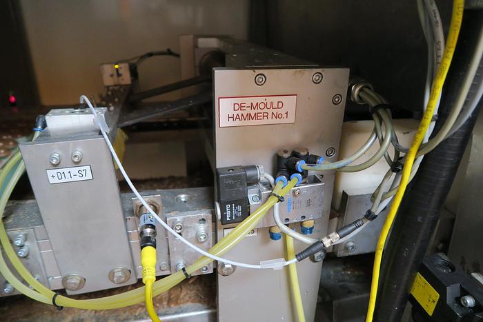 Used Aasted Frozen Cone Chocolate Moulding Line