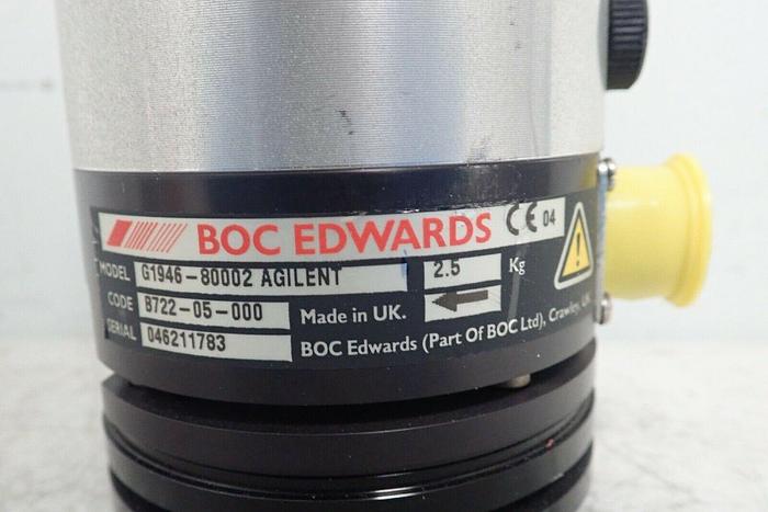 Used BOC Edwards B722-05-000 G1946-80002 Agilent Turbomolecular Vacuum Pump