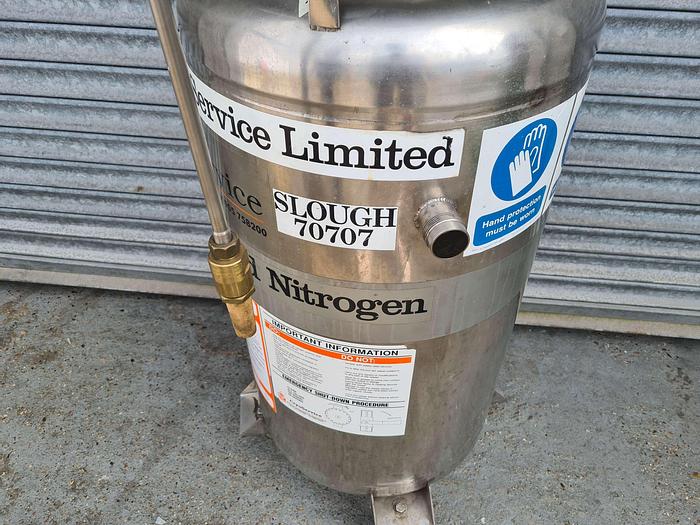 Used Cryoservice 75 Litre Liquid Nirtogen Vessel