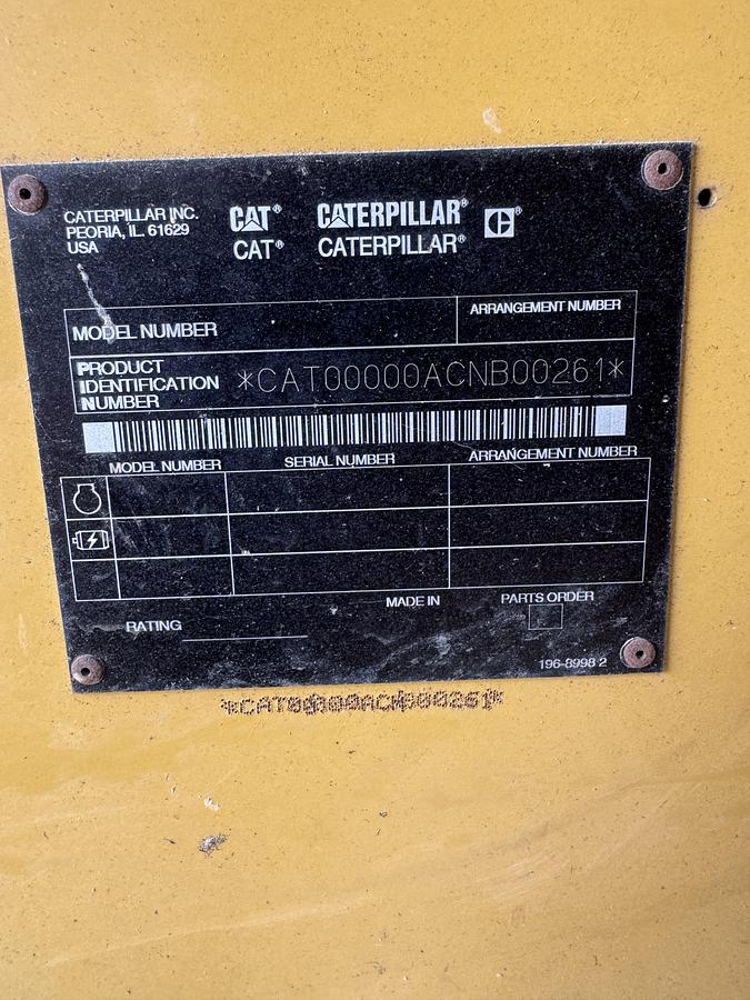 Used 2001 Caterpillar 3508B Diesel Generator