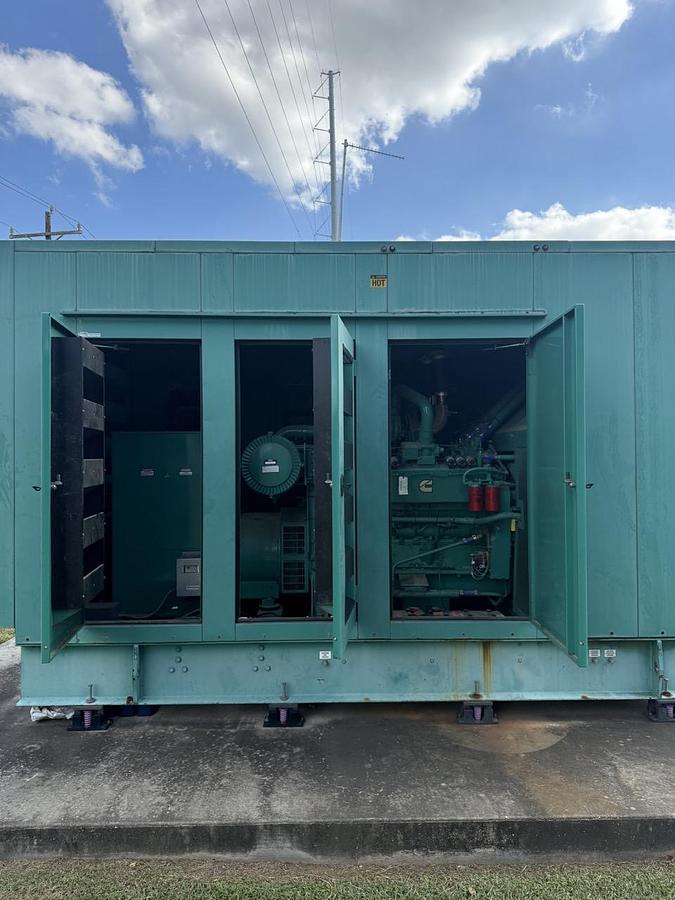 Used 2011 CUMMINS 450GFGA STATIONARY NATURAL GAS GENERATOR