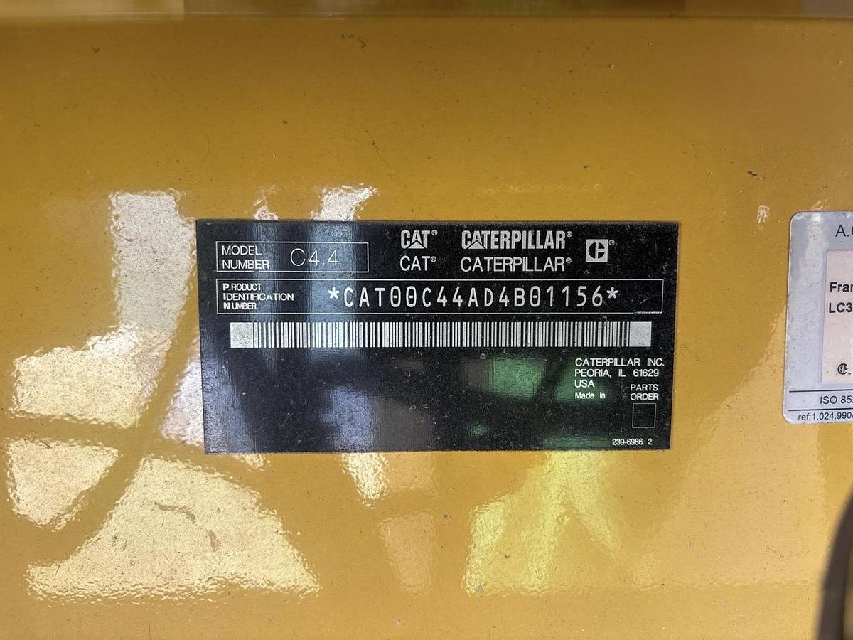 Used 2009 Caterpillar D100-6 Diesel Generator