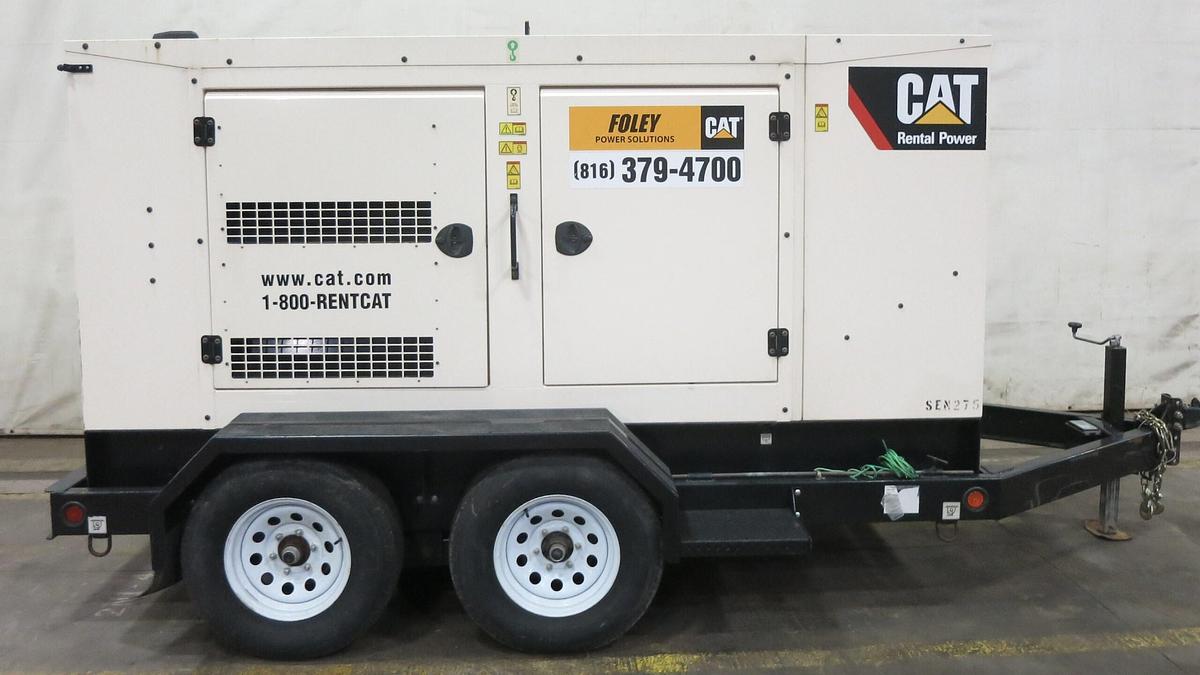 Used 100KW CATERPILLAR XQ125 DIESEL GENERATOR