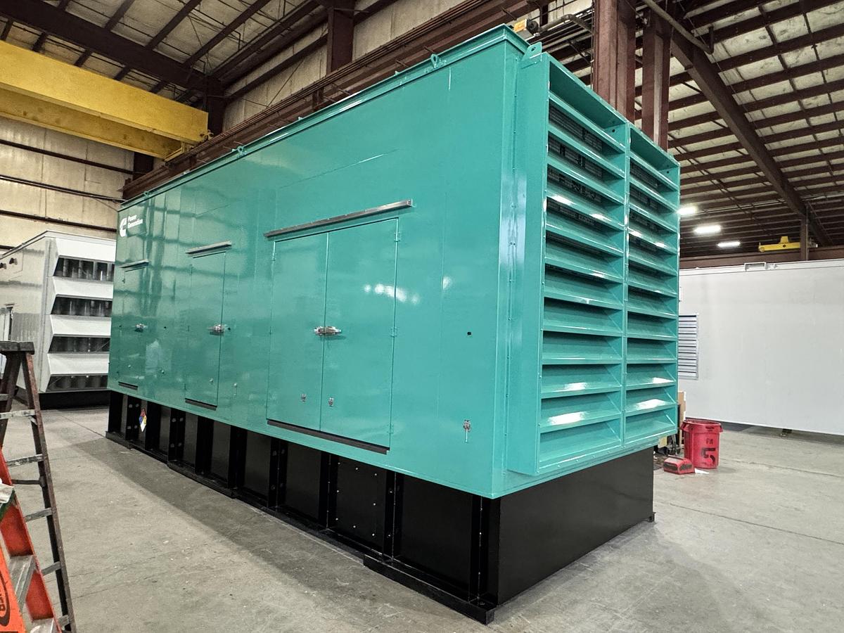 Used NEW CUMMINS C1500D6E STATIONARY GENERATOR SET