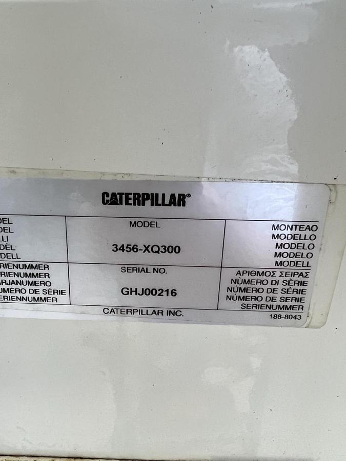 Used 2002 CATERPILLAR XQ300 MOBILE DIESEL GENERATOR