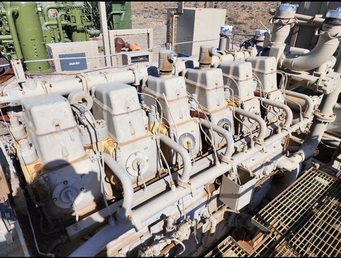 Used 1775HP CATERPILLAR G3606 A3 NATURAL GAS ENGINE