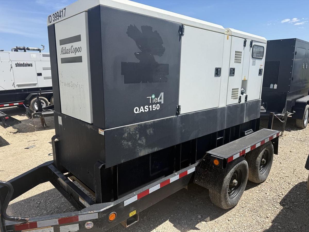 Used 2013 Atlas Copco QAS150 Diesel Generator