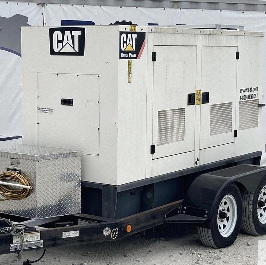 Used 2008 CATERPILLAR XQ45 MOBILE DIESEL GENERATOR
