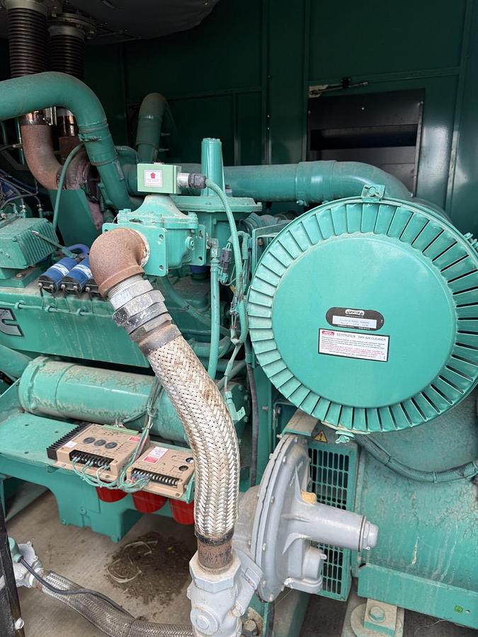 Used 2011 CUMMINS 450GFGA STATIONARY NATURAL GAS GENERATOR