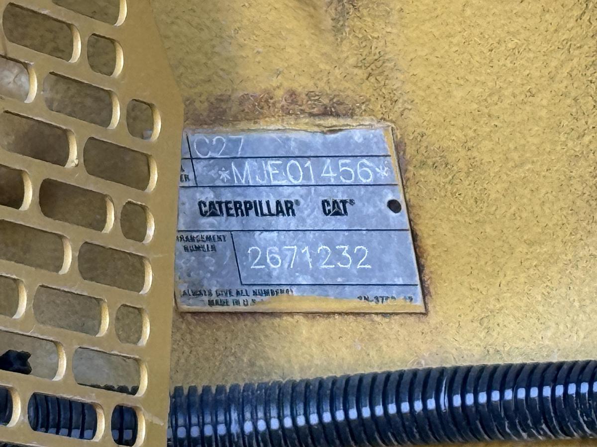 Used 2009 Caterpillar C27 Diesel Generator