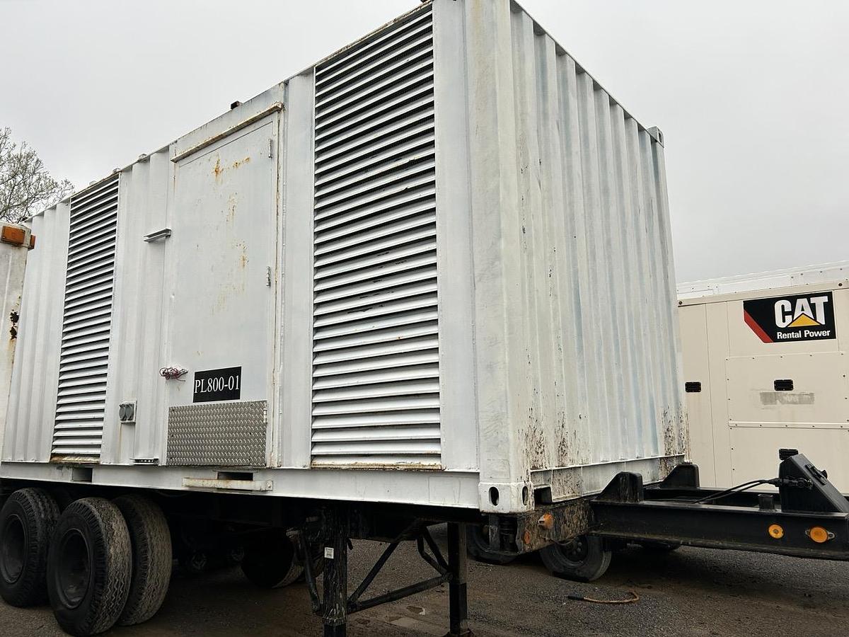 Used 2001 CATERPILLAR 3412C MOBILE DIESEL GENERATOR