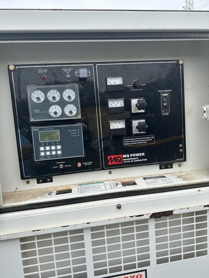 Used 2013 MULTIQUIP DCA70SSJU4I MOBILE DIESEL GENERATOR