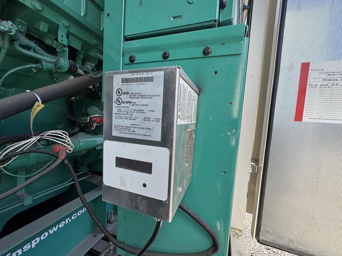 Used 1000KW CUMMINS DQFAD DIESEL GENERATOR