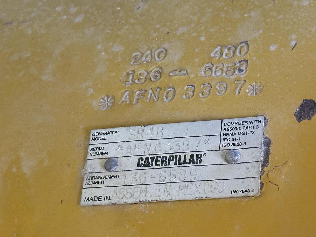 Used 2009 Caterpillar C27 Diesel Generator