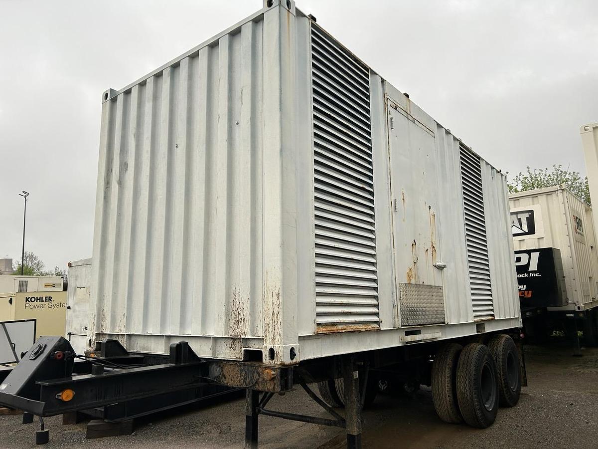 Used 2001 CATERPILLAR 3412C MOBILE DIESEL GENERATOR