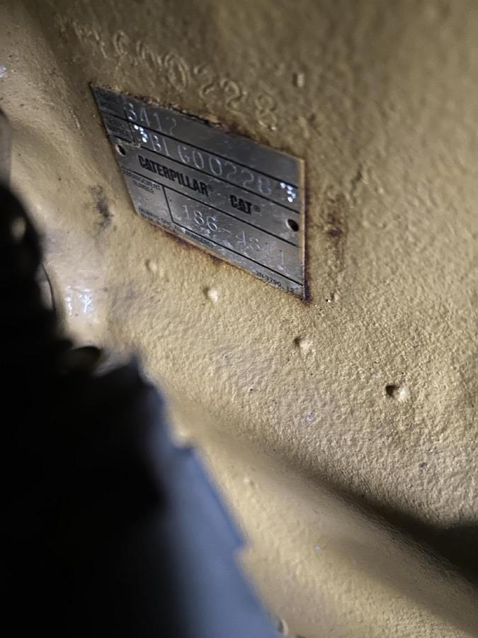 Used 2001 CATERPILLAR 3412C MOBILE DIESEL GENERATOR