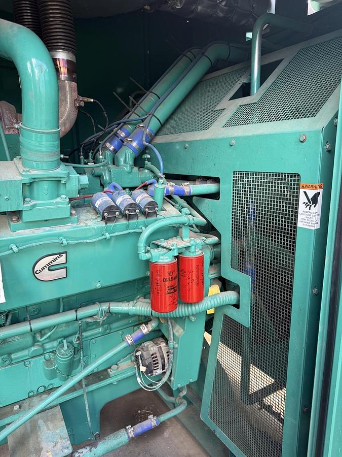 Used 2011 CUMMINS 450GFGA STATIONARY NATURAL GAS GENERATOR