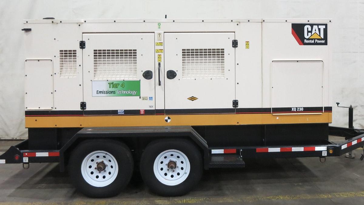 Used 2019 CATERPILLAR XQ230 MOBILE DIESEL GENERATOR