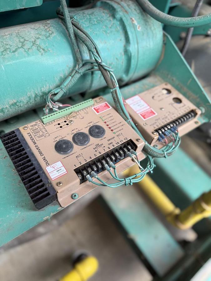 Used 2011 CUMMINS 450GFGA STATIONARY NATURAL GAS GENERATOR