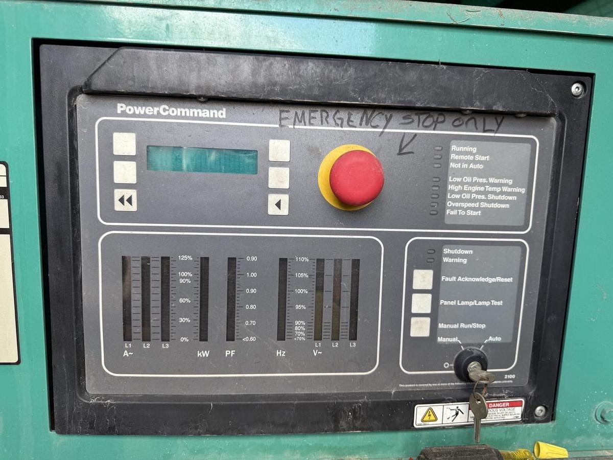 Used 2011 CUMMINS 450GFGA STATIONARY NATURAL GAS GENERATOR