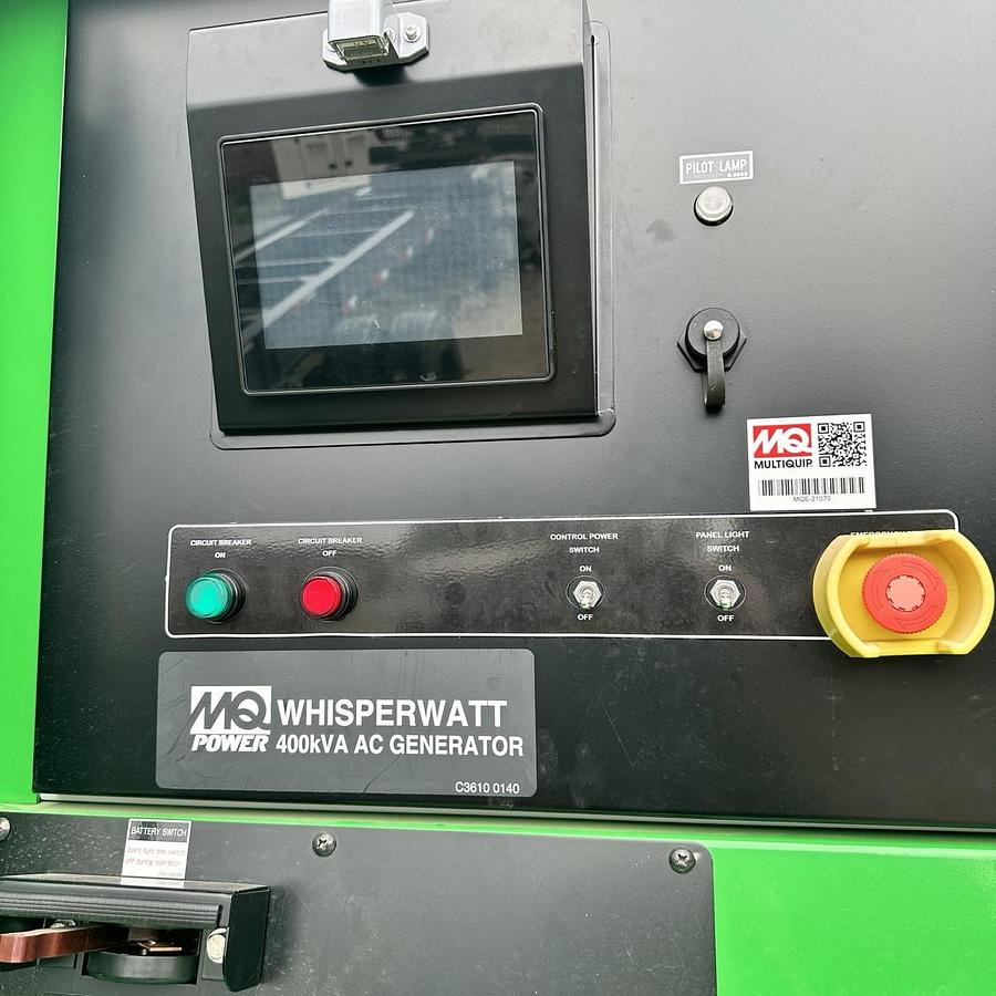 Used 320KW MULTIQUIP DCA400SSIU4F DIESEL GENERATOR