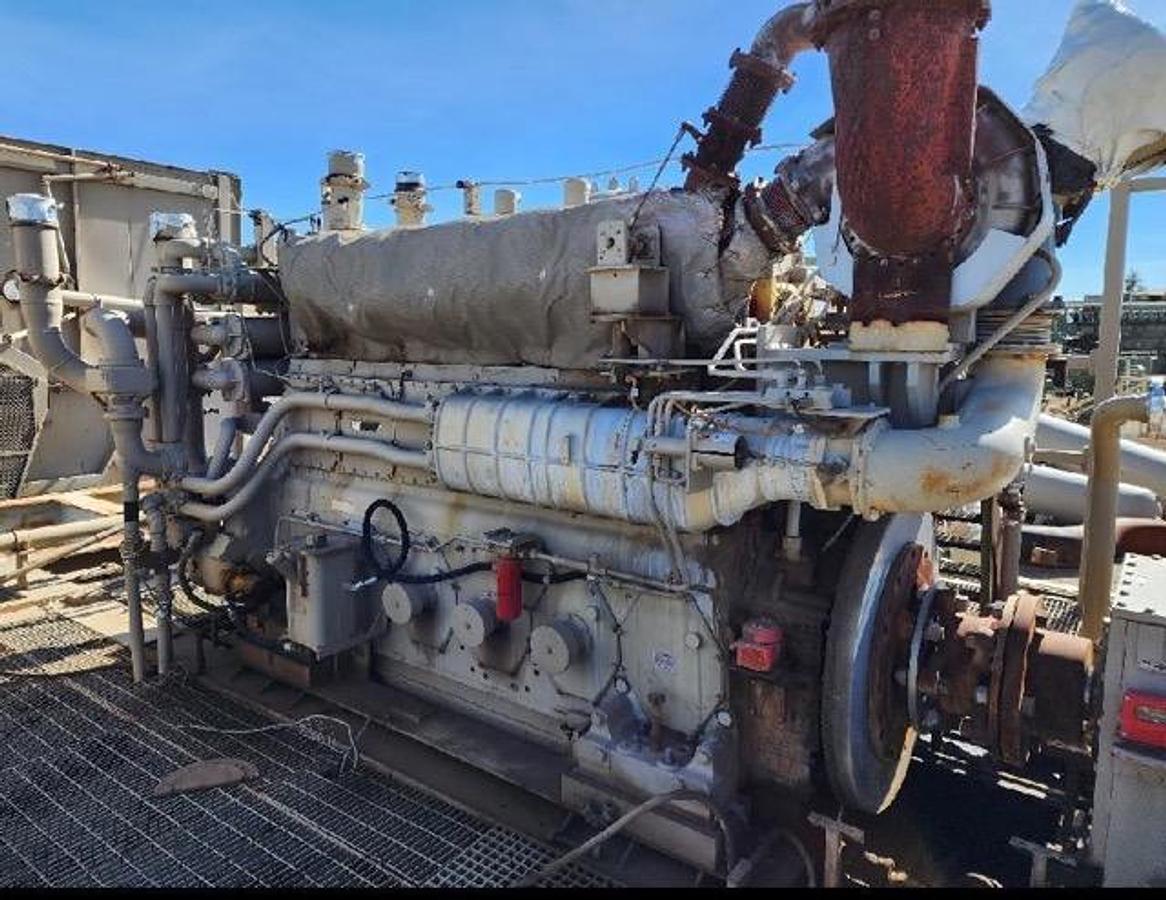 Used 1775HP CATERPILLAR G3606 A3 NATURAL GAS ENGINE