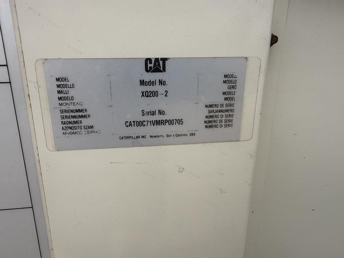 Used 2015 Caterpillar XQ200 Diesel Generator