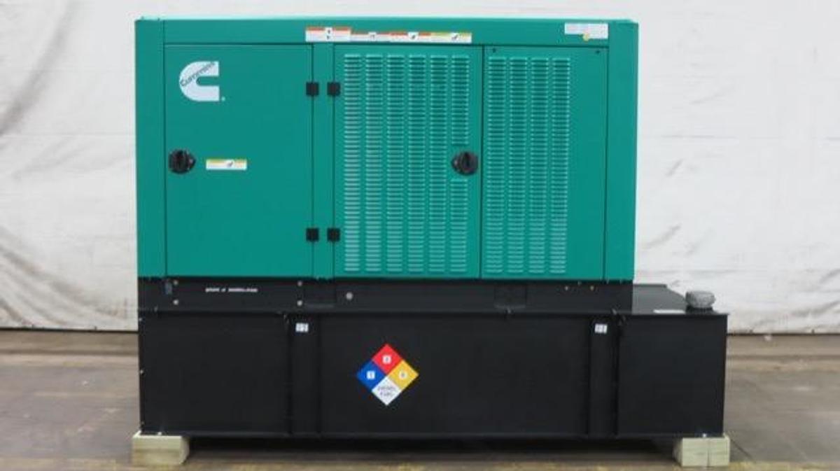 NEW CUMMINS C125D6C STATIONARY GENERATOR SET