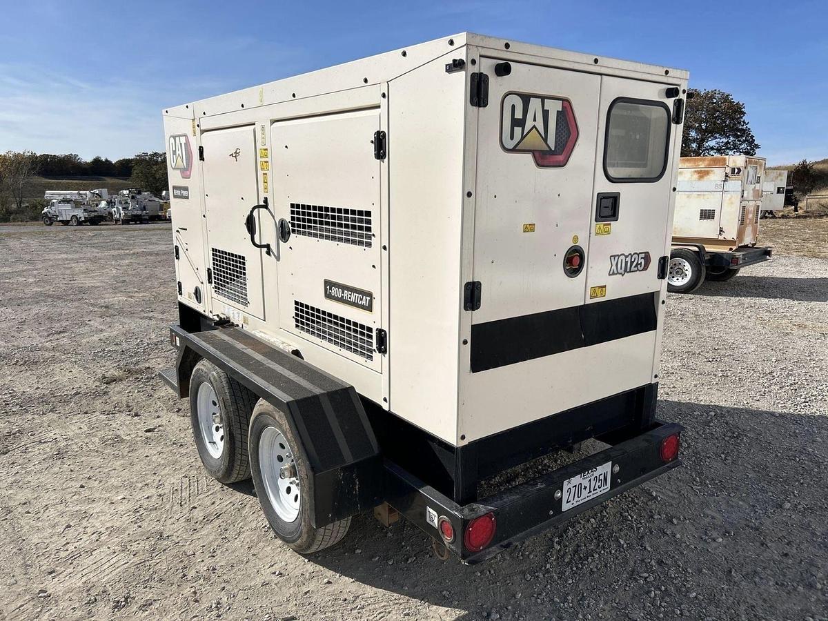 Used 2021 CATERPILLAR XQ125 MOBILE GENERATOR