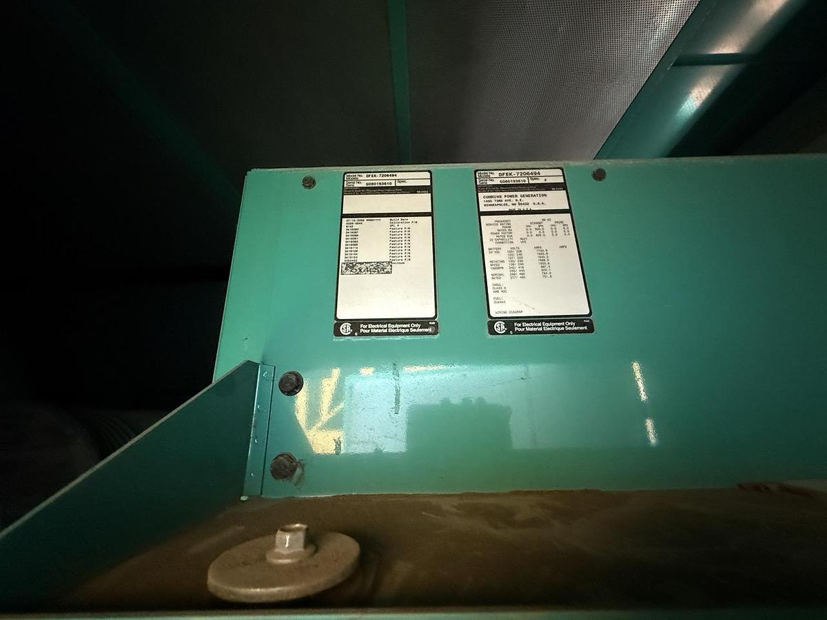 Used 2008 Cummins DFEK Diesel Generator