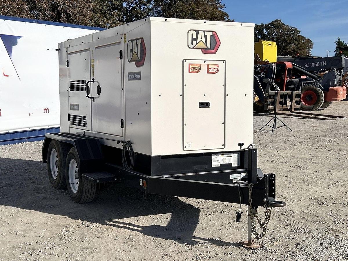 Used 2021 CATERPILLAR XQ125 MOBILE GENERATOR