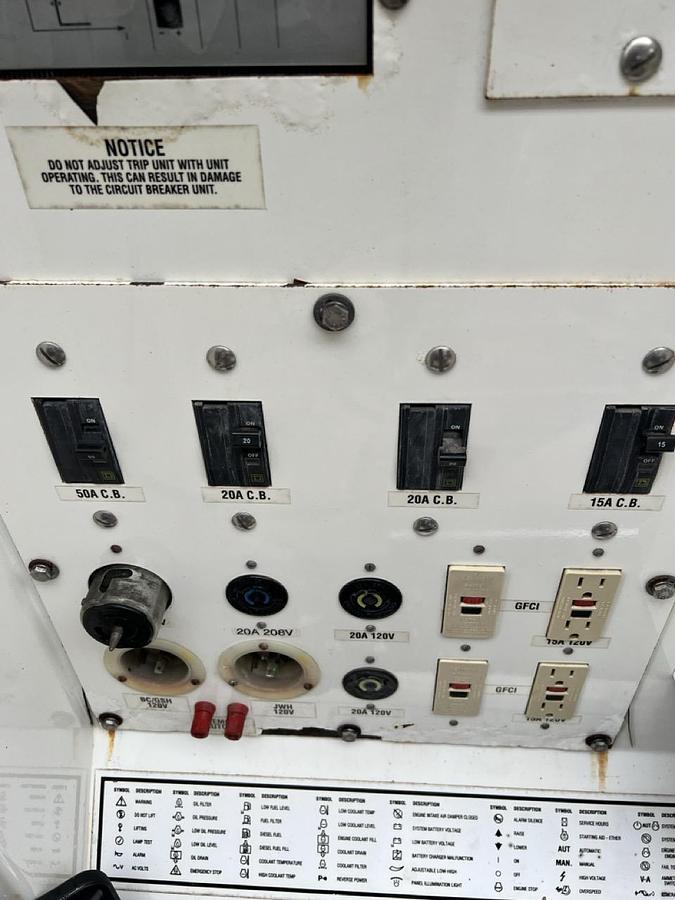 Used 2002 CATERPILLAR XQ300 MOBILE DIESEL GENERATOR