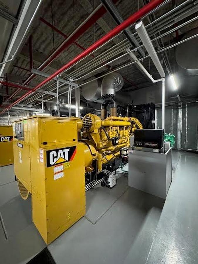 Used 2007 CATERPILLAR 3516C STATIONARY DIESEL GENERATOR