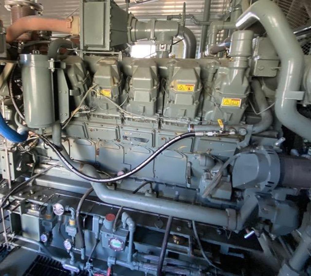 Used 1004HP CATERPILLAR G3512 TALE NATURAL GAS ENGINE