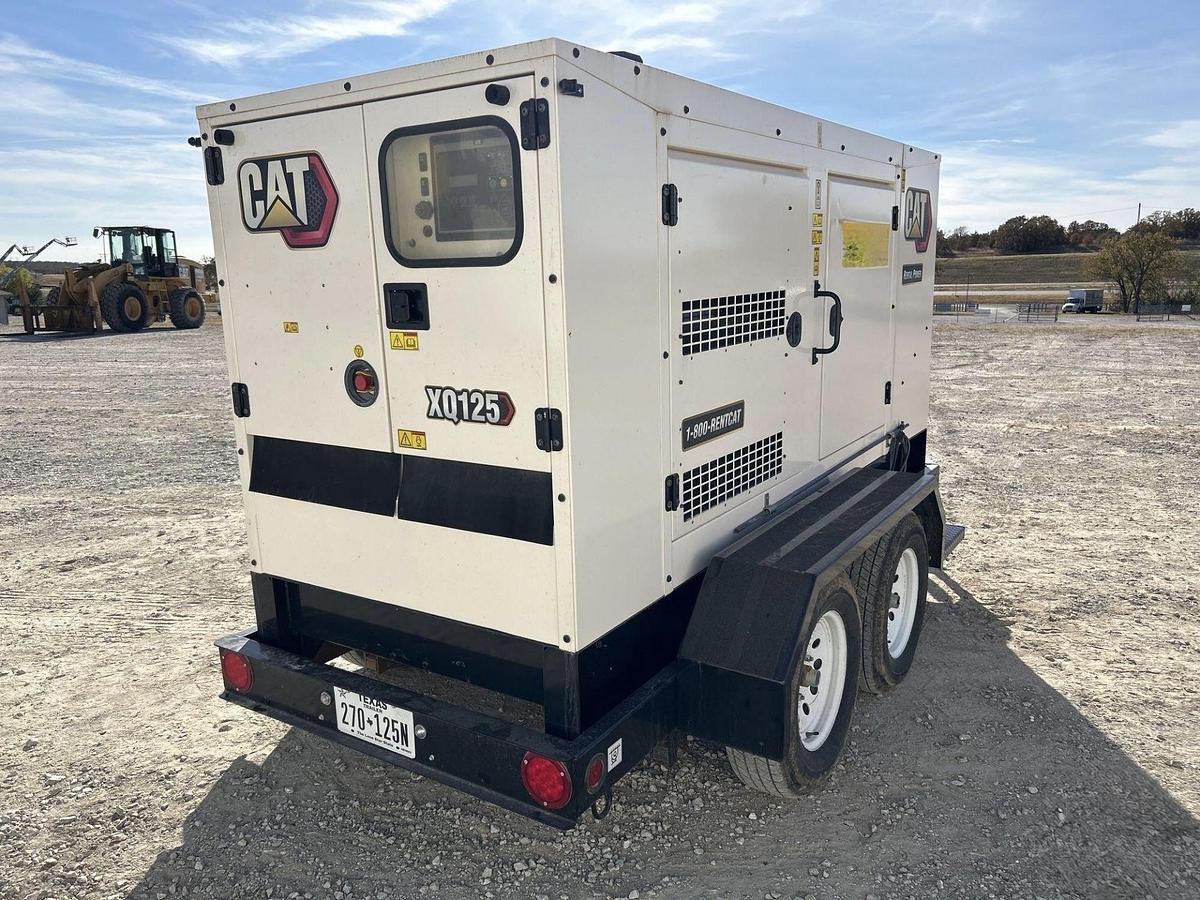 Used 2021 CATERPILLAR XQ125 MOBILE GENERATOR