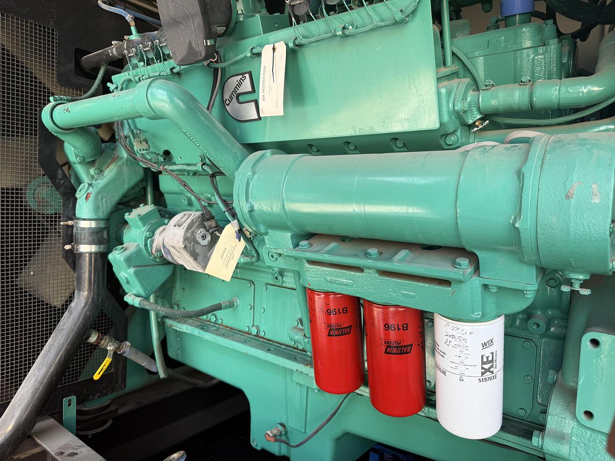 Used 2015 CUMMINS 500GFGB STATIONARY GENERATOR