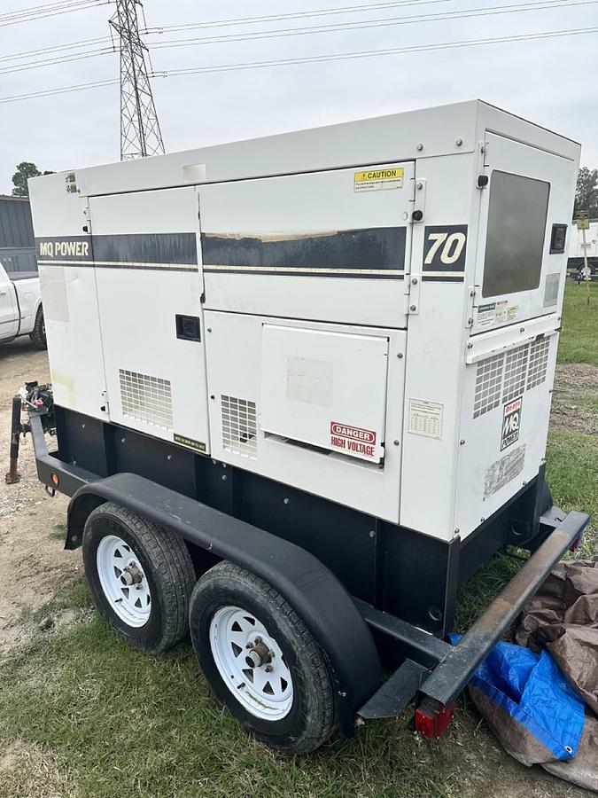 Used 2013 MULTIQUIP DCA70SSJU4I MOBILE DIESEL GENERATOR