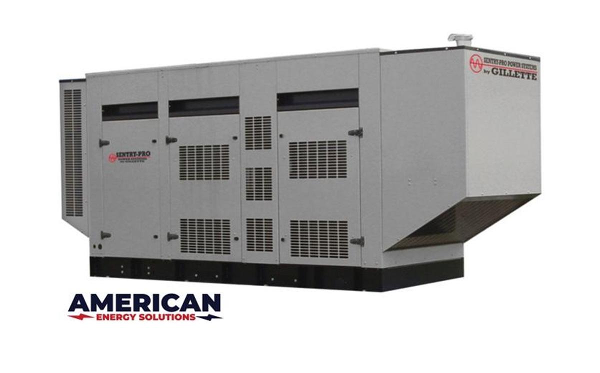 NEW GILLETTE SP-3000P STATIONARY GENERATOR SET