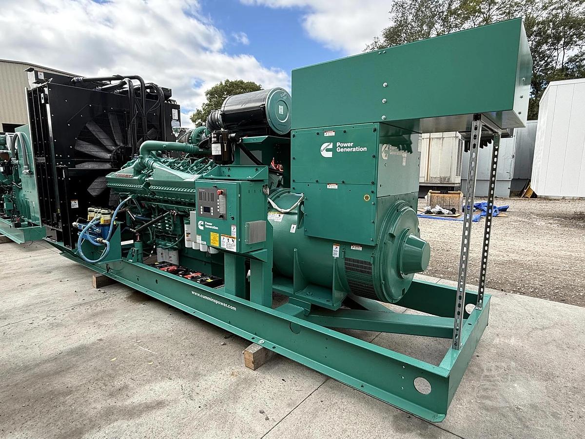 Used 2007 CUMMINS DQGAB STATIONARY DIESEL GENERATOR