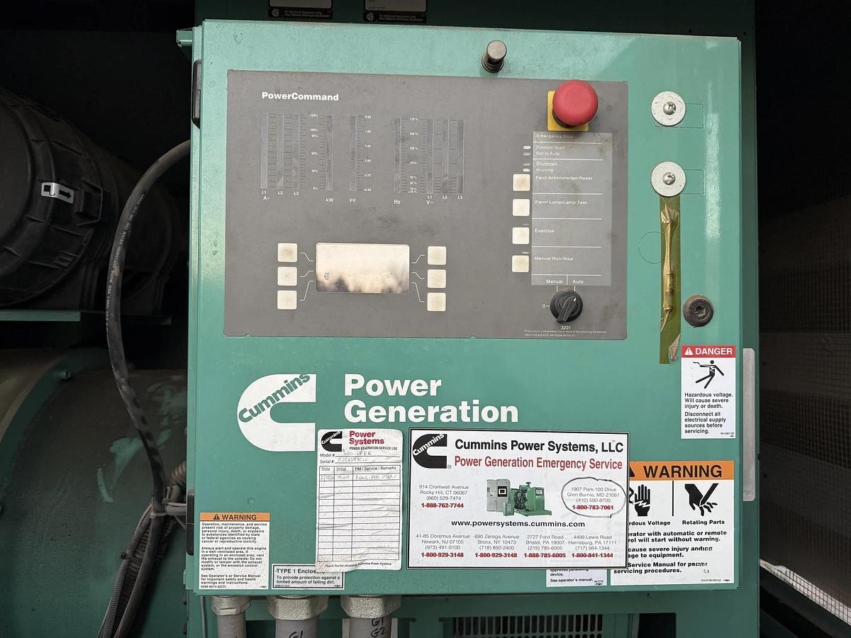 Used 2008 Cummins DFEK Diesel Generator