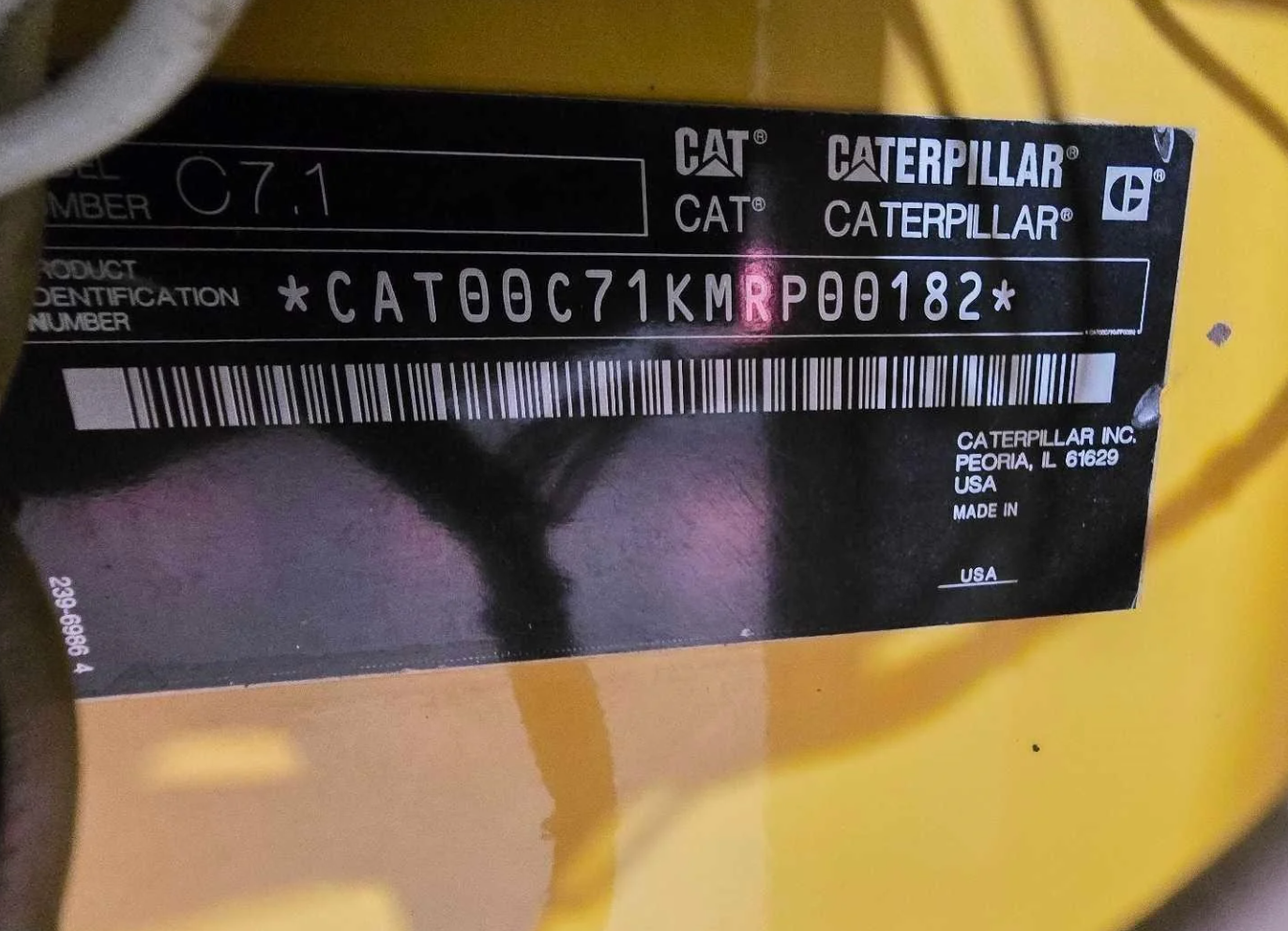 Used 2013 Caterpillar XQ200 Diesel Generator