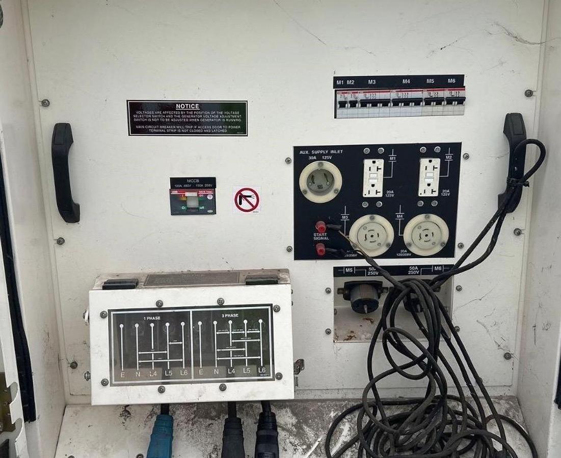 Used 2008 CATERPILLAR XQ45 MOBILE DIESEL GENERATOR