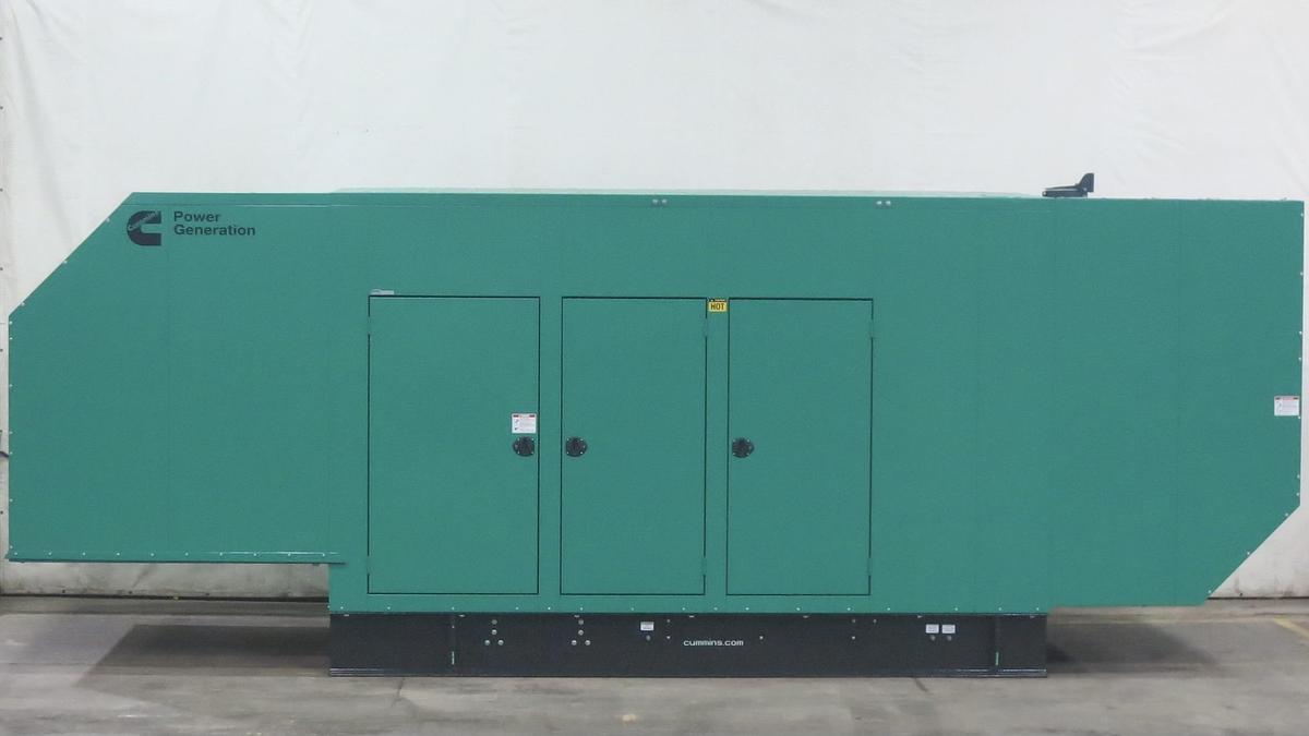 CUMMINS C500N6B 500KW STATIONARY GENERATOR SET