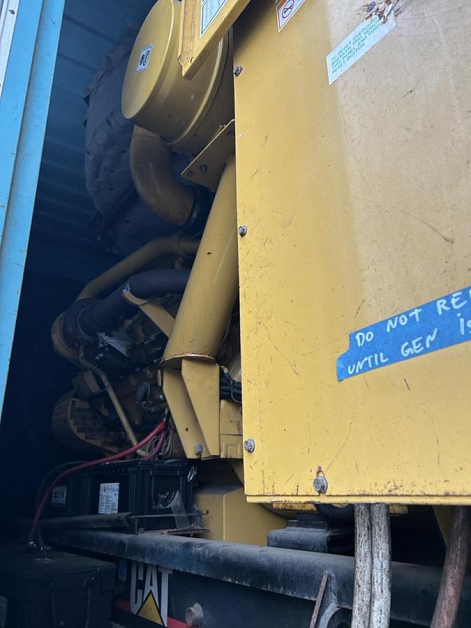 Used 2001 CATERPILLAR 3412C MOBILE DIESEL GENERATOR