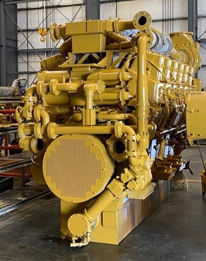 Used 3860HP CATERPILLAR G3612 NATURAL GAS ENGINE