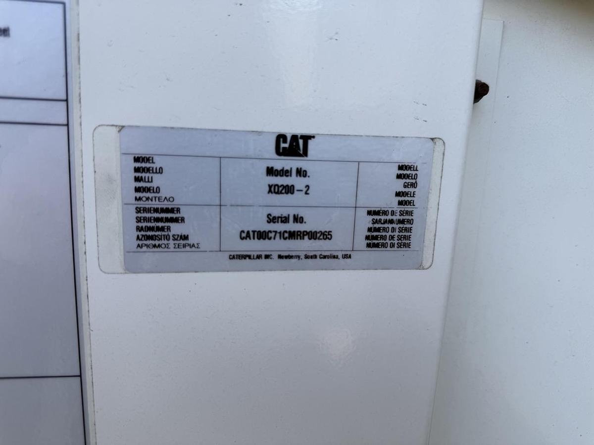 Used 2013 Caterpillar XQ200 Diesel Generator